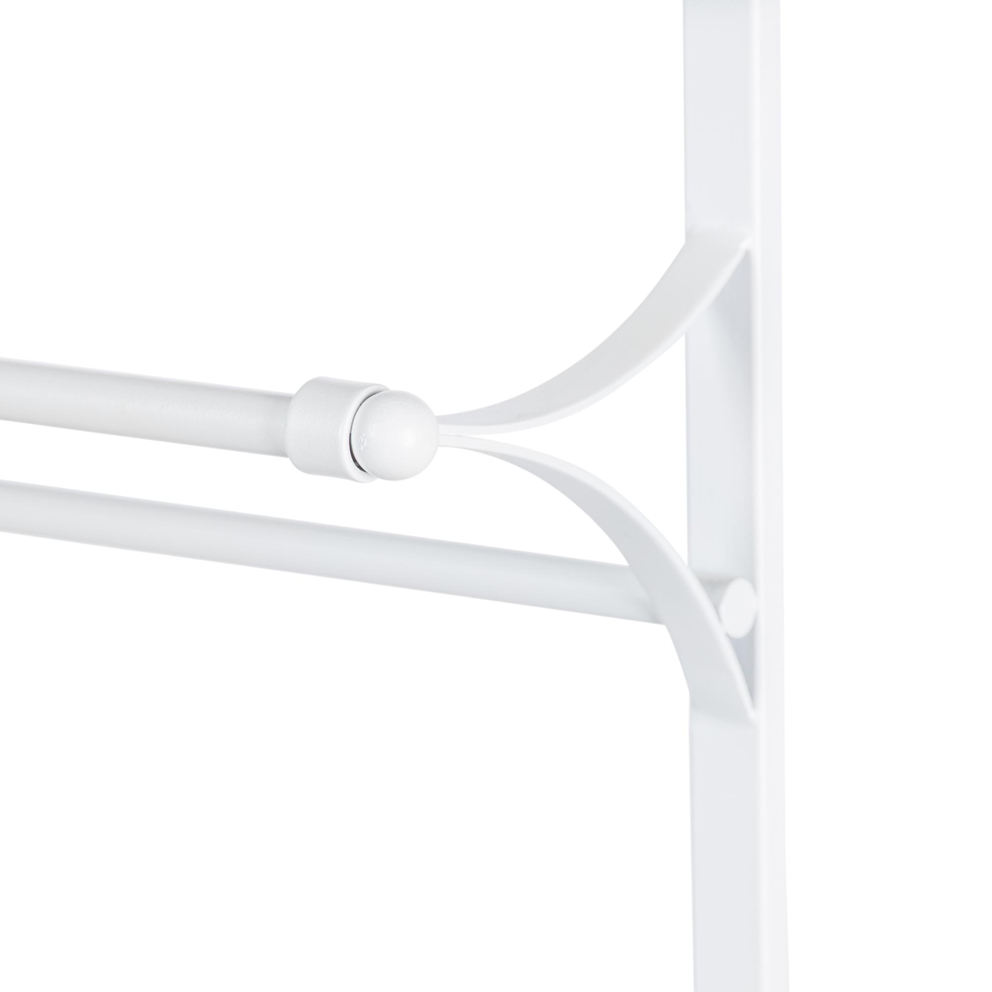 Park Hill Metal Wall Display Rack, White - Image 2