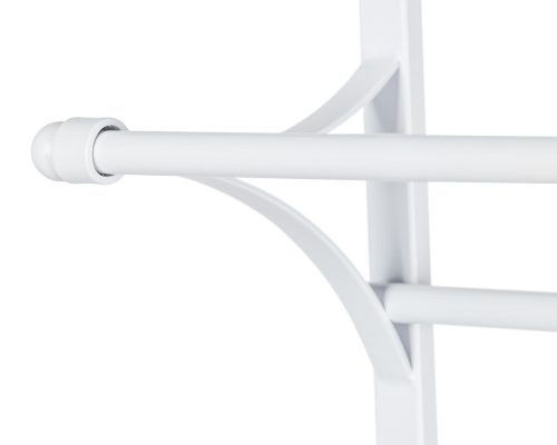 Park Hill Metal Wall Display Rack, White - Image 4
