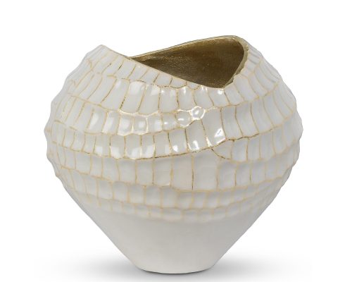 Alternative view of Park Hill Gilded Hive Vase