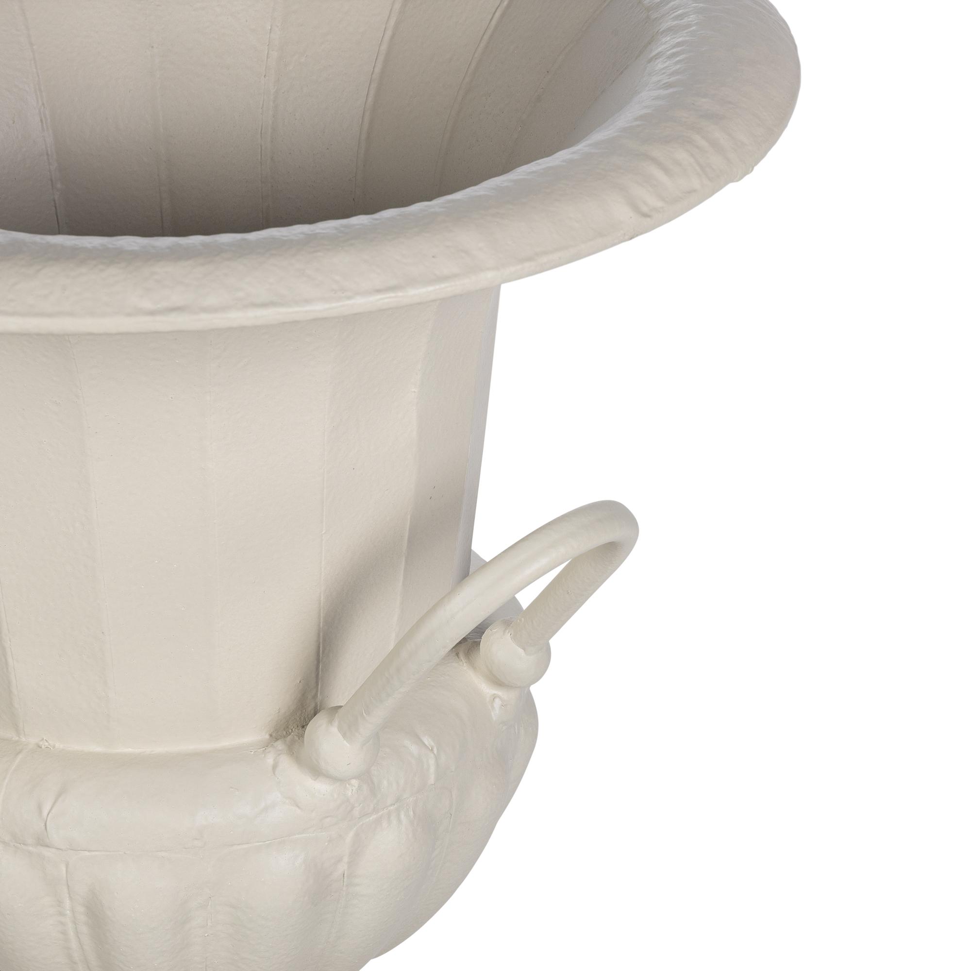 Park Hill Fluted Metal 33" Urn with Pedestal - Image 2