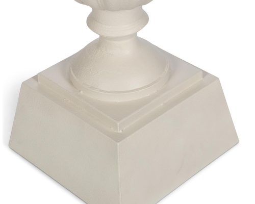 Park Hill Fluted Metal 33" Urn with Pedestal - Image 3