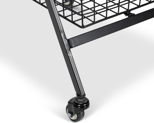 Park Hill Double Market Cart, Black - Image 4