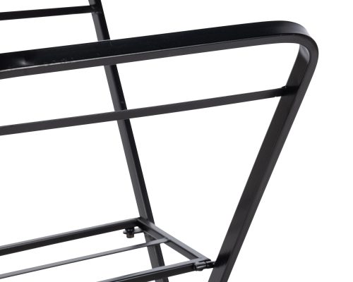 Park Hill Double Market Cart, Black - Image 5