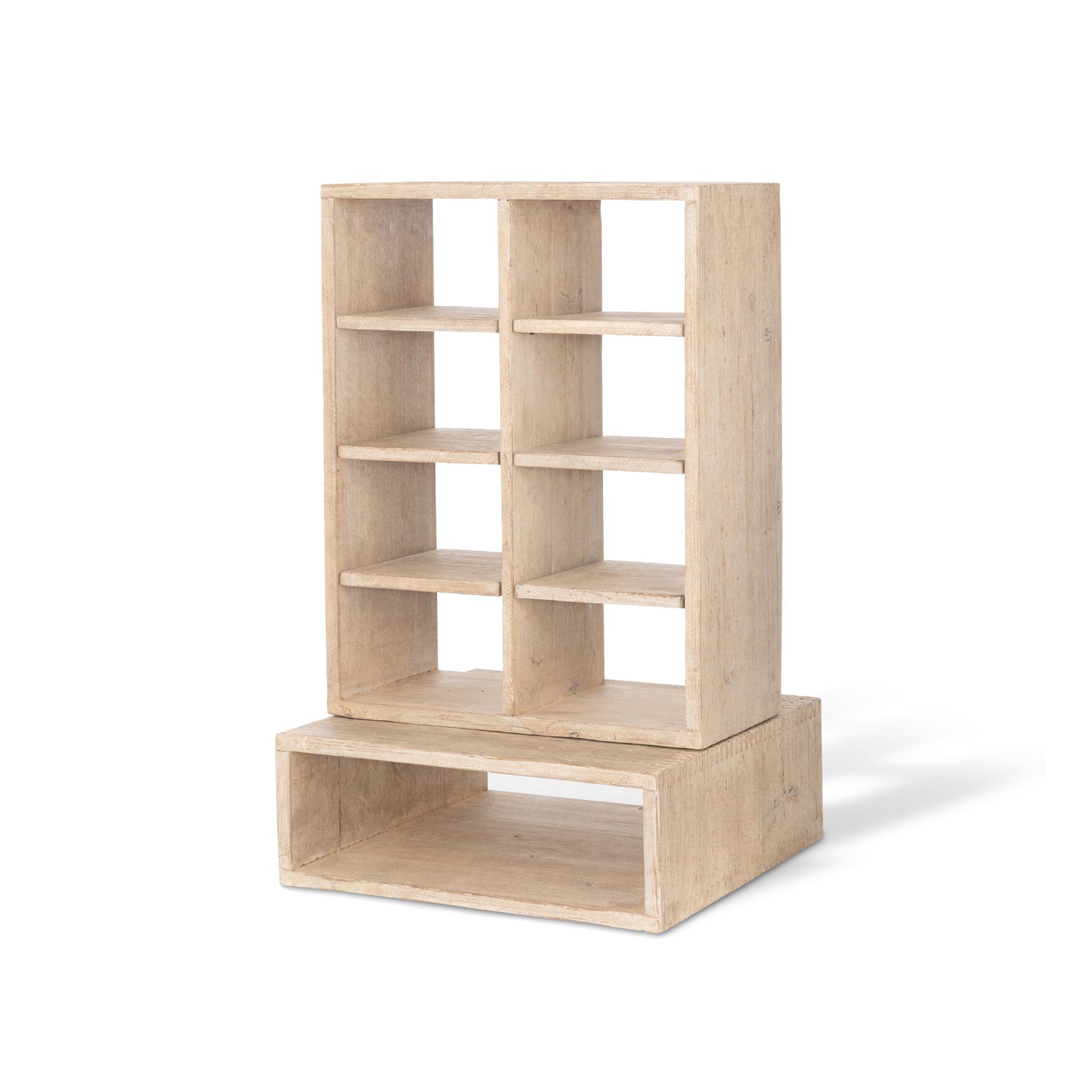 Park Hill Whitewash Countertop Candle Cabinet - Image 2