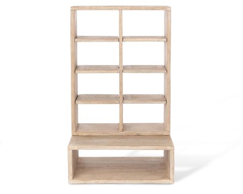 Park Hill Whitewash Countertop Candle Cabinet - Image 3