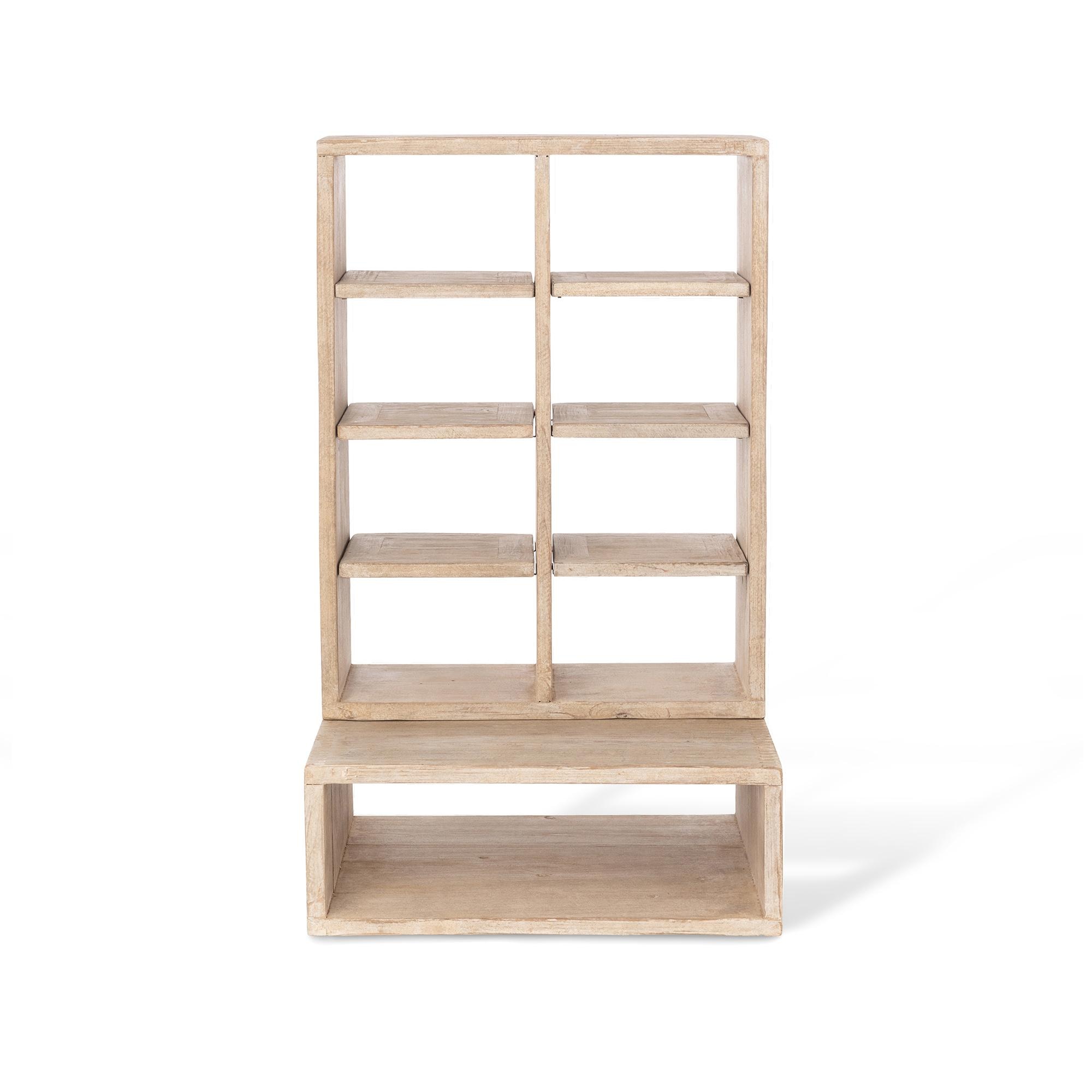Park Hill Whitewash Countertop Candle Cabinet - Image 3