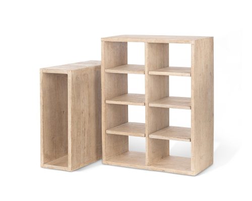 Park Hill Whitewash Countertop Candle Cabinet - Image 4