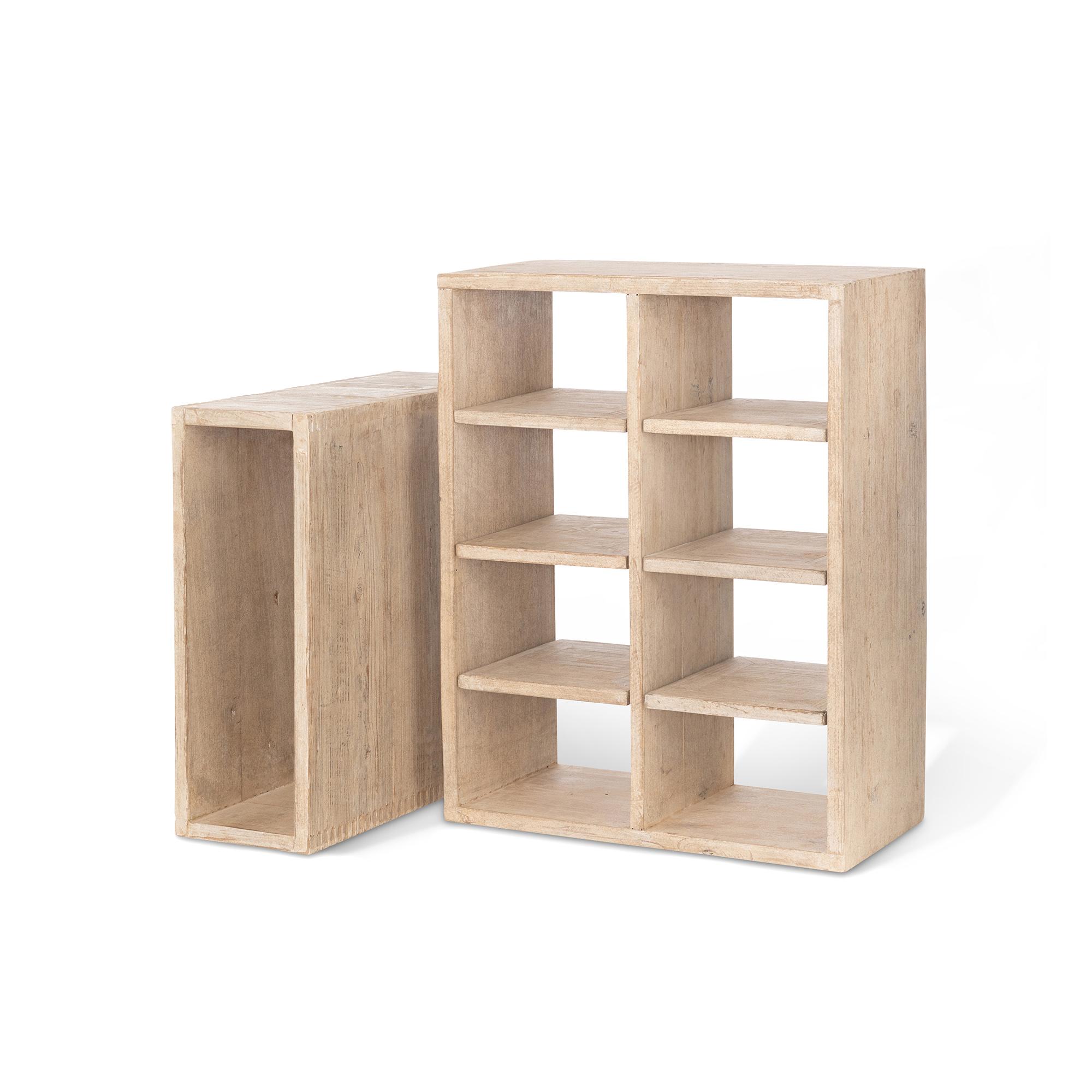 Park Hill Whitewash Countertop Candle Cabinet - Image 4