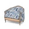 Park Hill Bluebird Toile Settee
