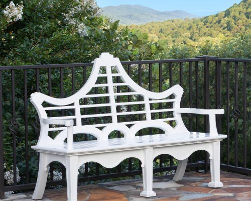 Park Hill Bay Lake Garden Bench - Image 10