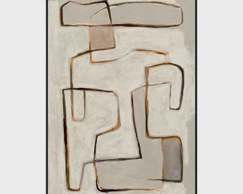 Classic Home Burden Painting Art By Buddy Whitlock Beige / Gray