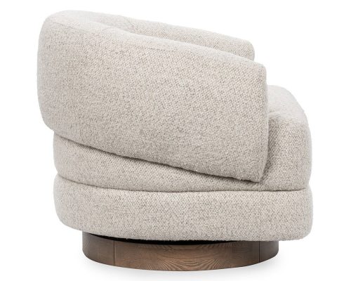 Classic Home Chassia Swivel Accent Chair Dusty Beige - Image 4