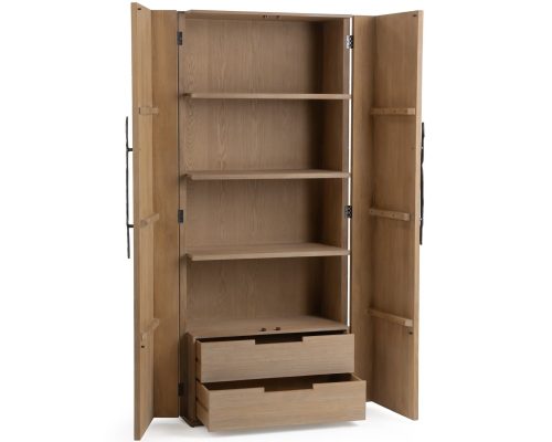 Classic Home Corin Tall Cabinet Pacific Sand - Image 4