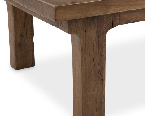 Classic Home Carmel Reclaimed Wood Rectangle Coffee Table Earthy Terra - Image 6