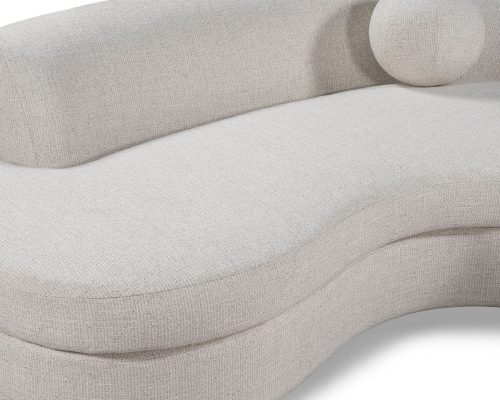 Classic Home Concord Sectional Ivory - Image 4