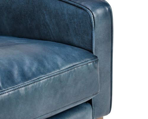 Classic Home Chazzie Club Chair Ocean Blue - Image 5