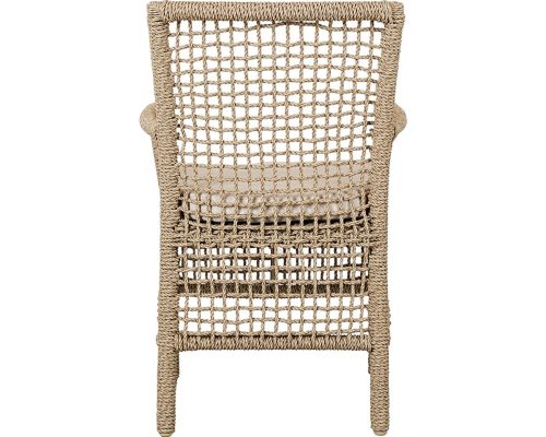 Classic Home Brisbane Outdoor Dining Chair Natural - Image 4