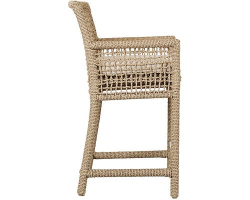 Classic Home Brisbane Outdoor Counter Stool Natural - Image 3