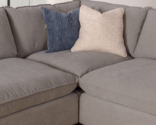 Classic Home Caplan 6 Piece Sectional With Ottoman - Image 5