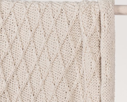 Classic Home Catalina Throw Ivory - Image 3
