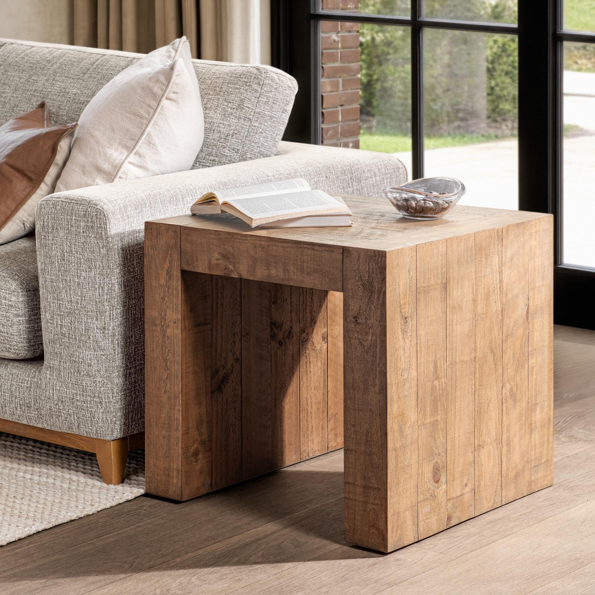 Classic Home Clayton End Table Sunfield