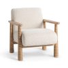 Classic Home Caprice Accent Chair Light Beige / Natural