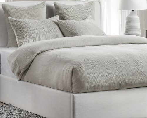 Classic Home Cardiff Duvet Set Gray - Image 3