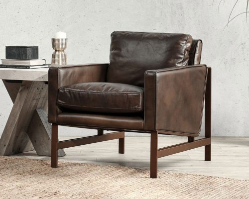 Classic Home Chelsea Club Chair Truffle Brown