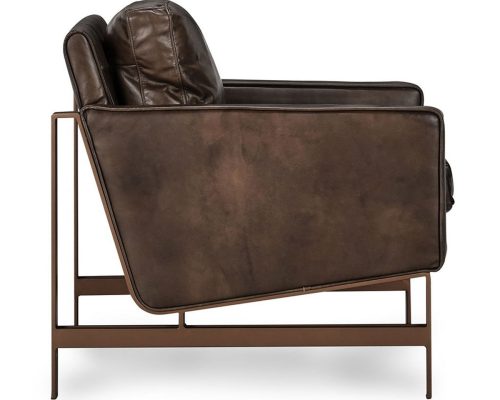 Classic Home Chelsea Club Chair Truffle Brown - Image 4