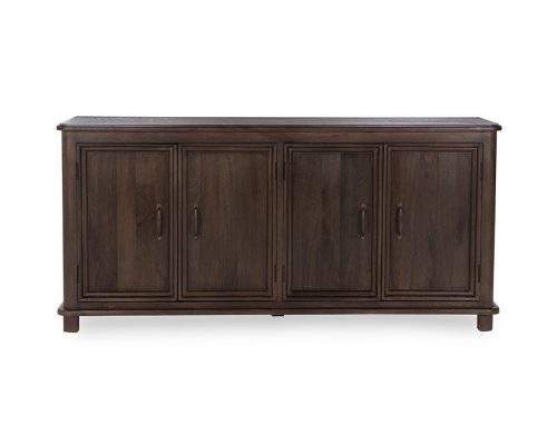 Classic Home Brookside 4 Door Cabinet Cocoa Brown - Image 2