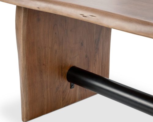 Classic Home Brinton 80" Dining Table Acorn Brown - Image 4