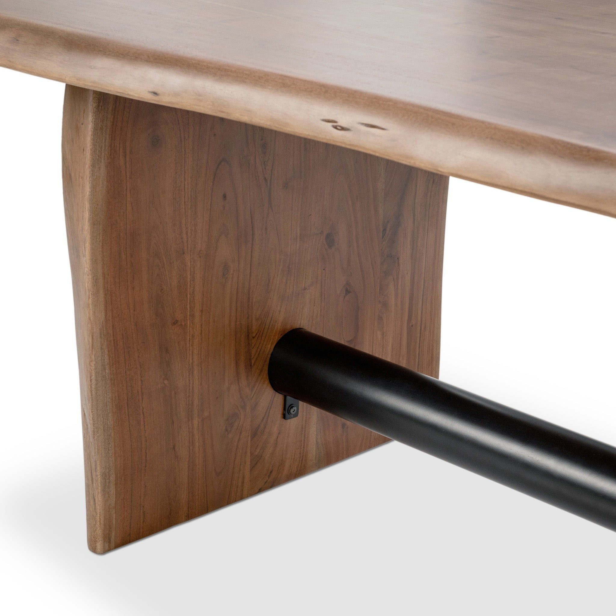 Classic Home Brinton 80" Dining Table Acorn Brown - Image 4