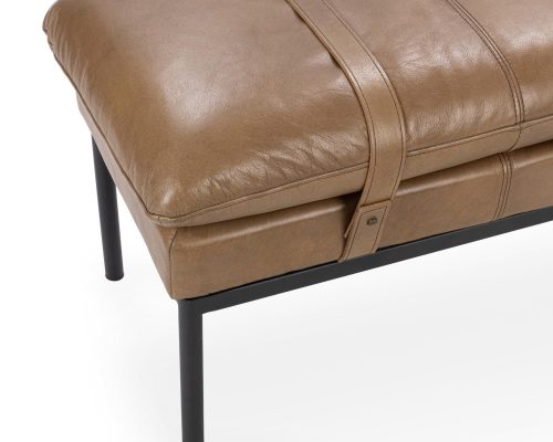 Classic Home Celiah Bench Tan - Image 5