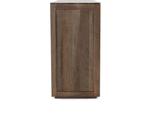 Classic Home Bradley 4 Door Sideboard Landmark Brown - Image 3