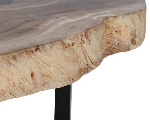 Classic Home Celine Live Edge Coffee Table Natural - Image 4
