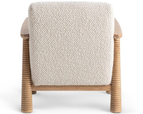 Classic Home Caprice Accent Chair Light Beige / Natural - Image 4