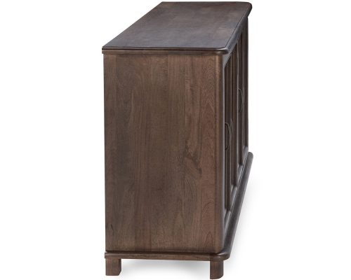 Classic Home Brookside 4 Door Cabinet Cocoa Brown - Image 3