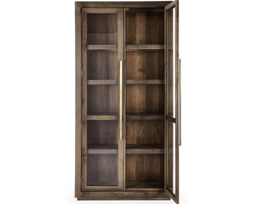 Classic Home Bradley Tall Cabinet Landmark Brown - Image 4
