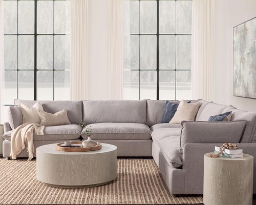 Classic Home Caplan 5 Piece Sectional