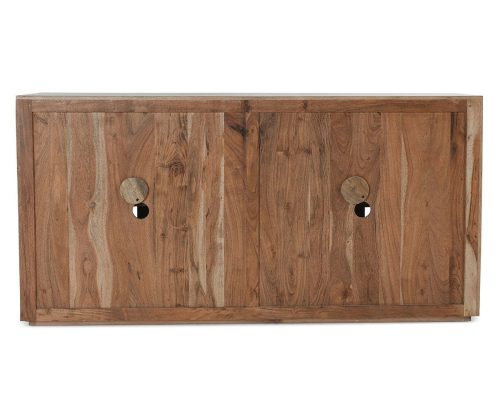 Classic Home Bradley 4 Door Sideboard Landmark Brown - Image 5