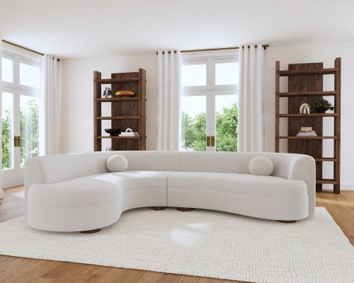 Classic Home Concord Sectional Ivory